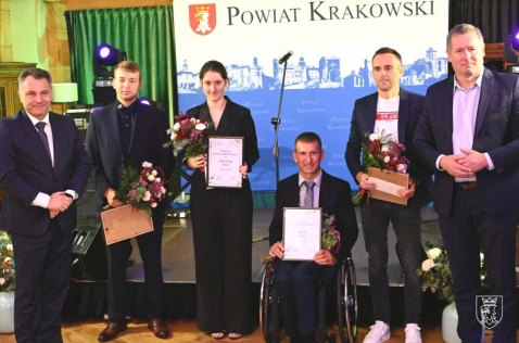 Laureaci nagrody Powiatu w kategorii zawodnik