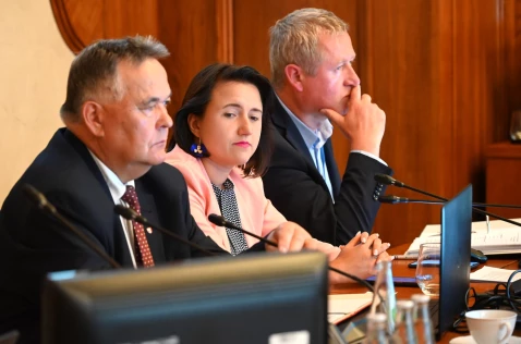 Sesja Rady Powiatu w Krakowie