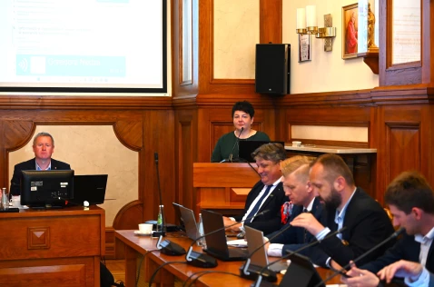 Sesja Rady Powiatu w Krakowie