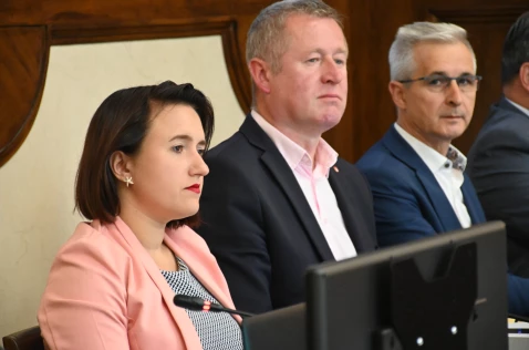 Sesja Rady Powiatu w Krakowie