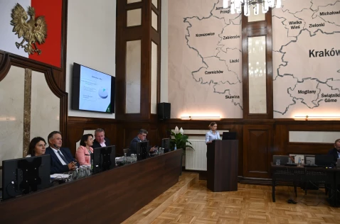 Sesja Rady Powiatu w Krakowie