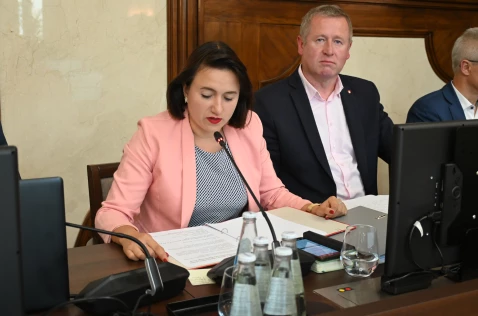 Sesja Rady Powiatu w Krakowie