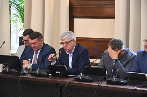 Sesja Rady Powiatu w Krakowie