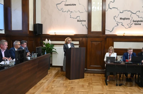 Sesja Rady Powiatu w Krakowie