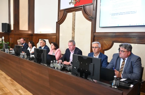 Sesja Rady Powiatu w Krakowie