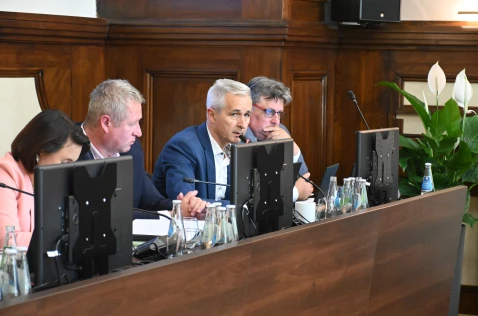 Sesja Rady Powiatu w Krakowie