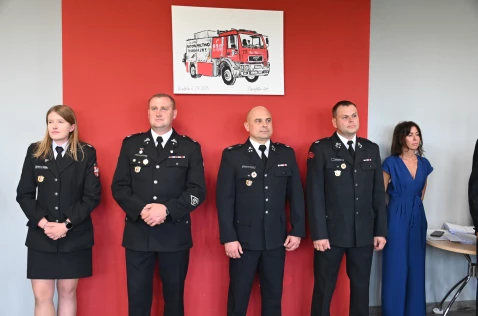 Uroczyste wręczenie promes dla OSP