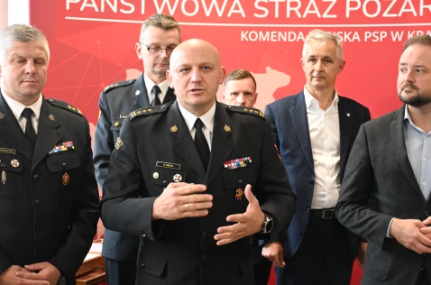 Uroczyste wręczenie promes dla OSP