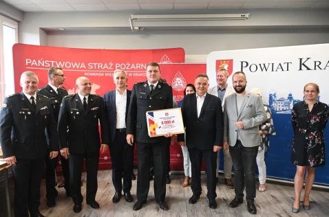 Uroczyste wręczenie promes dla OSP