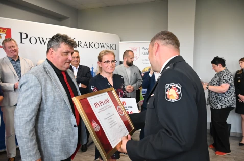 Uroczyste wręczenie promes dla OSP