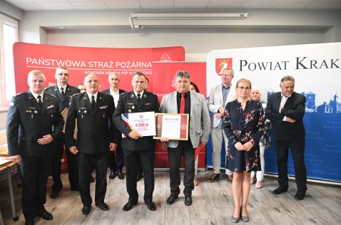 Uroczyste wręczenie promes dla OSP