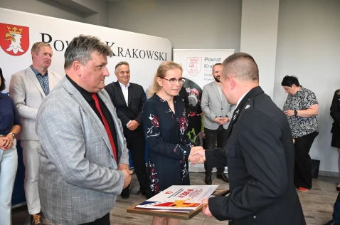 Uroczyste wręczenie promes dla OSP