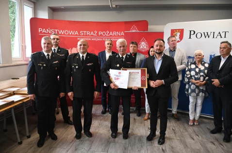 Uroczyste wręczenie promes dla OSP