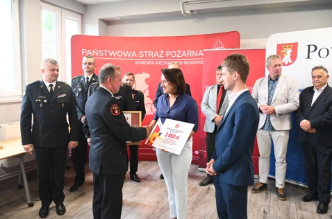 Uroczyste wręczenie promes dla OSP