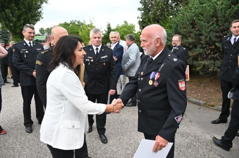 Uroczyste wręczenie promes dla OSP