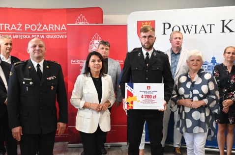 Uroczyste wręczenie promes dla OSP