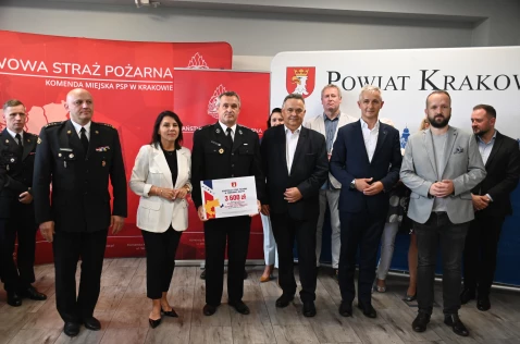 Uroczyste wręczenie promes dla OSP