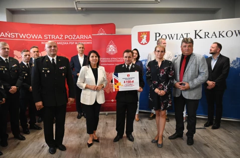 Uroczyste wręczenie promes dla OSP