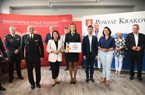 Uroczyste wręczenie promes dla OSP