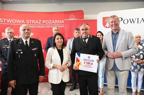 Uroczyste wręczenie promes dla OSP