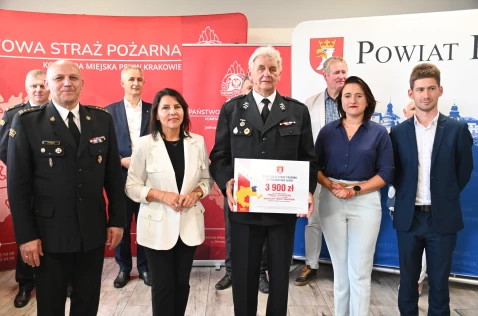 Uroczyste wręczenie promes dla OSP