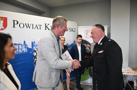 Uroczyste wręczenie promes dla OSP