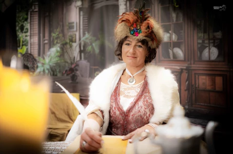 „Herbatka u Dziedziczek” – Fascynująca Podróż w Czasie w Stręgoborzycach!