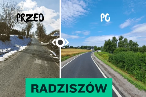 Nowe nakładki w Radziszowie