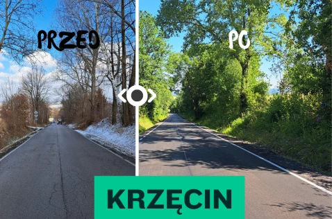 Nowe nakładki w Krzęcinie