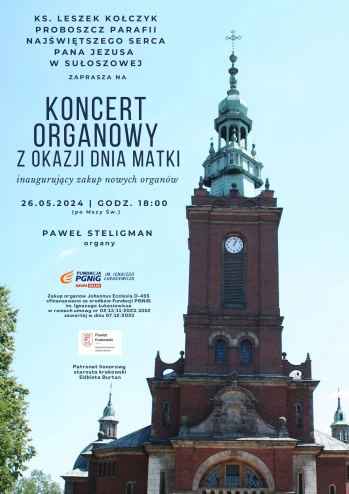 Plakat Koncert organowy. Sułoszowa.jpg