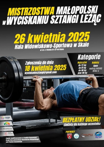 Mistrzostwa Małopolski w Wyciskaniu Sztangi Leżąc.jpg