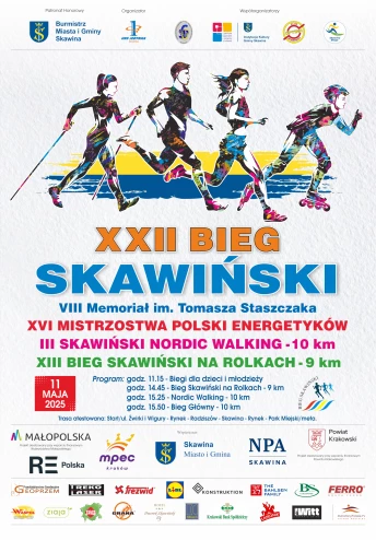 Afisz_BIEG SKAWIŃSKI_2025_druk.jpg