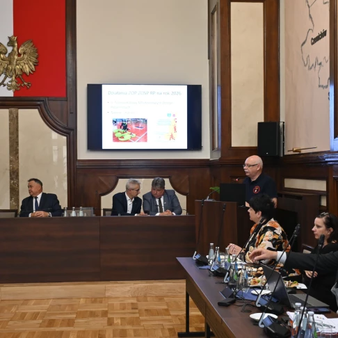 Spotkanie Zarządu Powiatu Krakowskiego z wójtami i burmistrzami