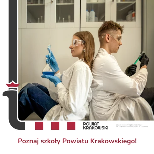 Poznaj ofertę szkół ponadpodstawowych prowadzonych przez Powiat Krakowski