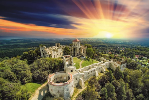 Zamek Tenczyn w Rudnie, gmina Krzeszowice, fot. Mateusz Sowiński.jpg